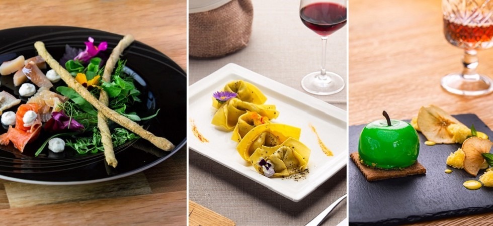 Dalle lumache in umido al prezzemolo del Brenz all'Orzotto mantecato agli asparagi di Zambana